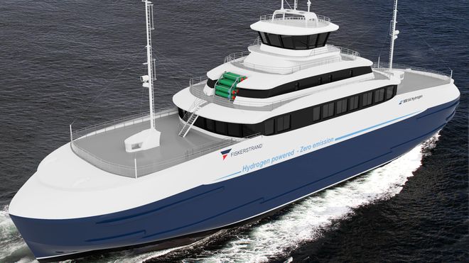 Tester brenselceller for verdens første ombygging til en hydrogen hybrid ferge