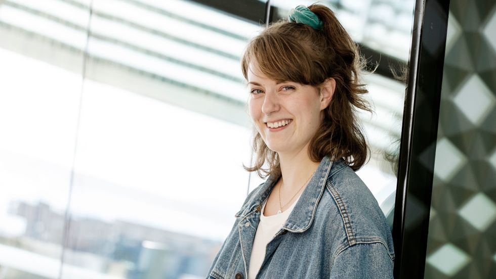 DEBUTANT: Malin Hellebø.