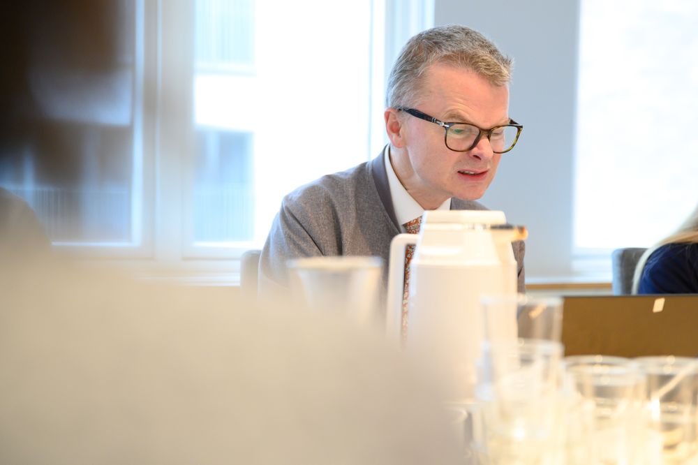 Lars Helle, sjefredaktør i Stavanger Aftenblad. og PFU-vara.