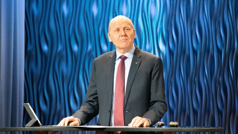 Konsernsjef i Telenor Sigve Brekke. Bildet er tatt ved en annen anledning.