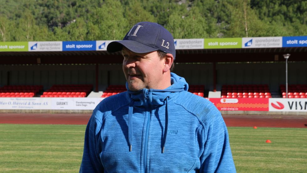 FØREBUDD: Årdalstrenar Ivan Øy fortel at dei har jobba hardt i oppkøyringa til i sesongstarten.