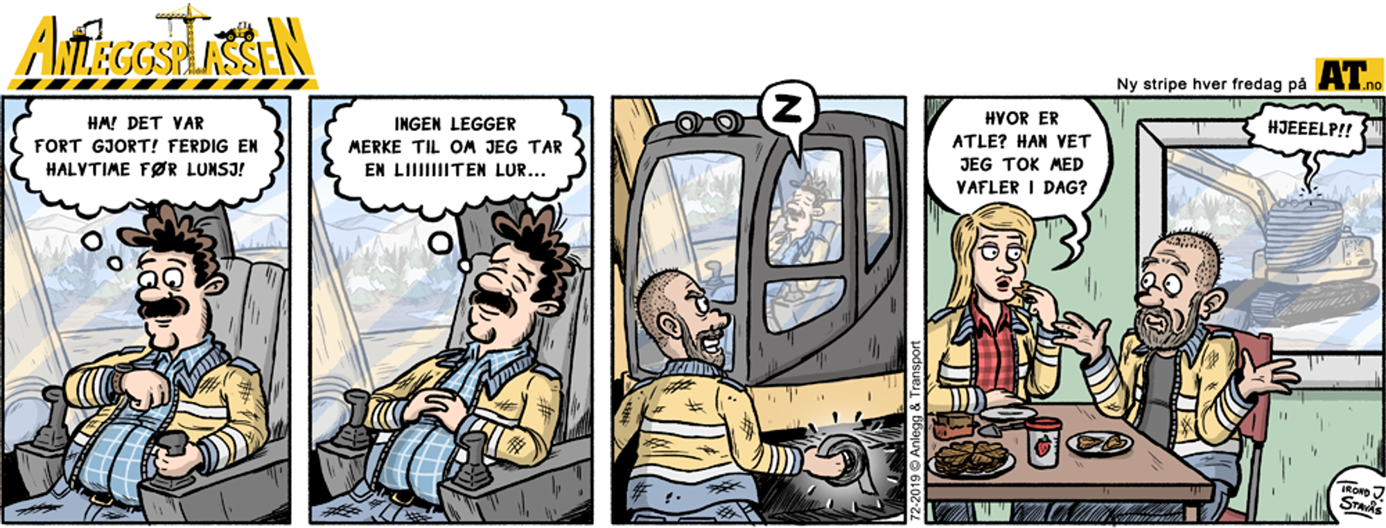 Tape gjør Atle til en lunsj-taper
