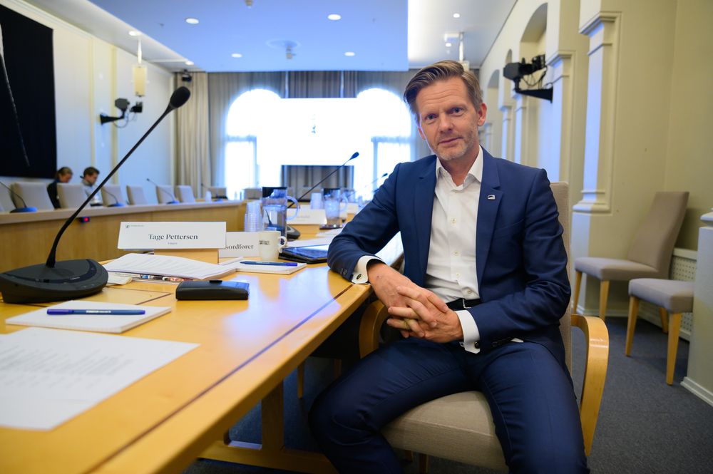 Mediepolitisk talsperson i Høgre, Tage Pettersen.