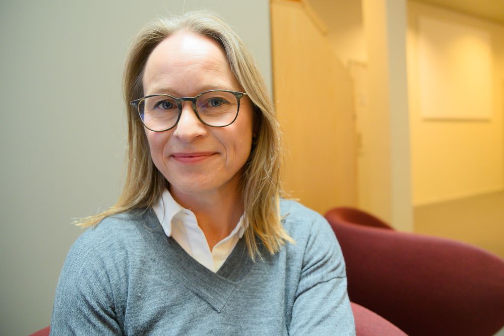 Sjefredaktør i Nationen, Irene Halvorsen.