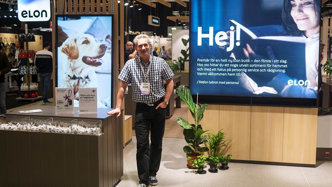 ELON RULLER UT NYTT BUTIKKONSEPT
