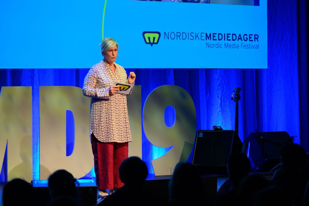 Guri Heftye, festivalsjef Nordiske Mediedager.