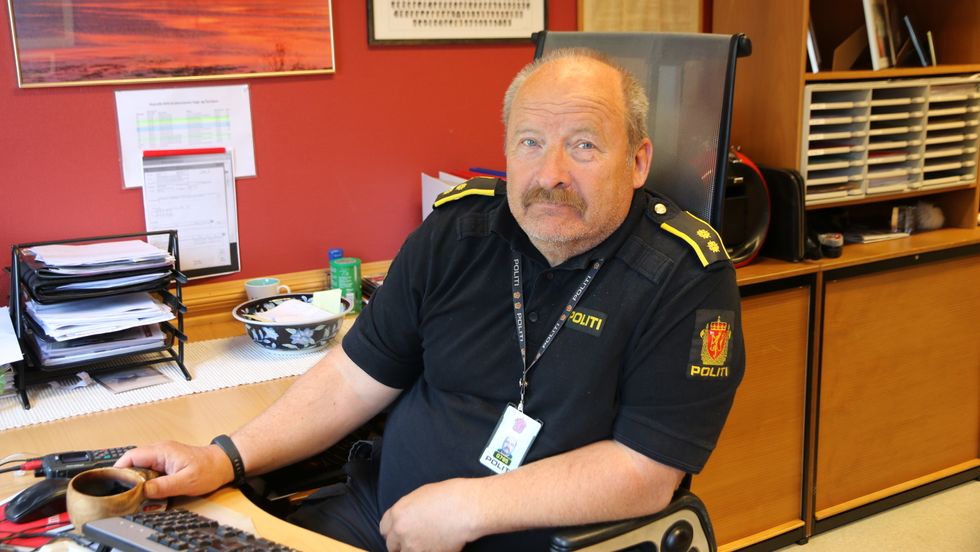 UROA: Tenestestadsleiar ved Årdal lensmannskontor Magne Knudsen.