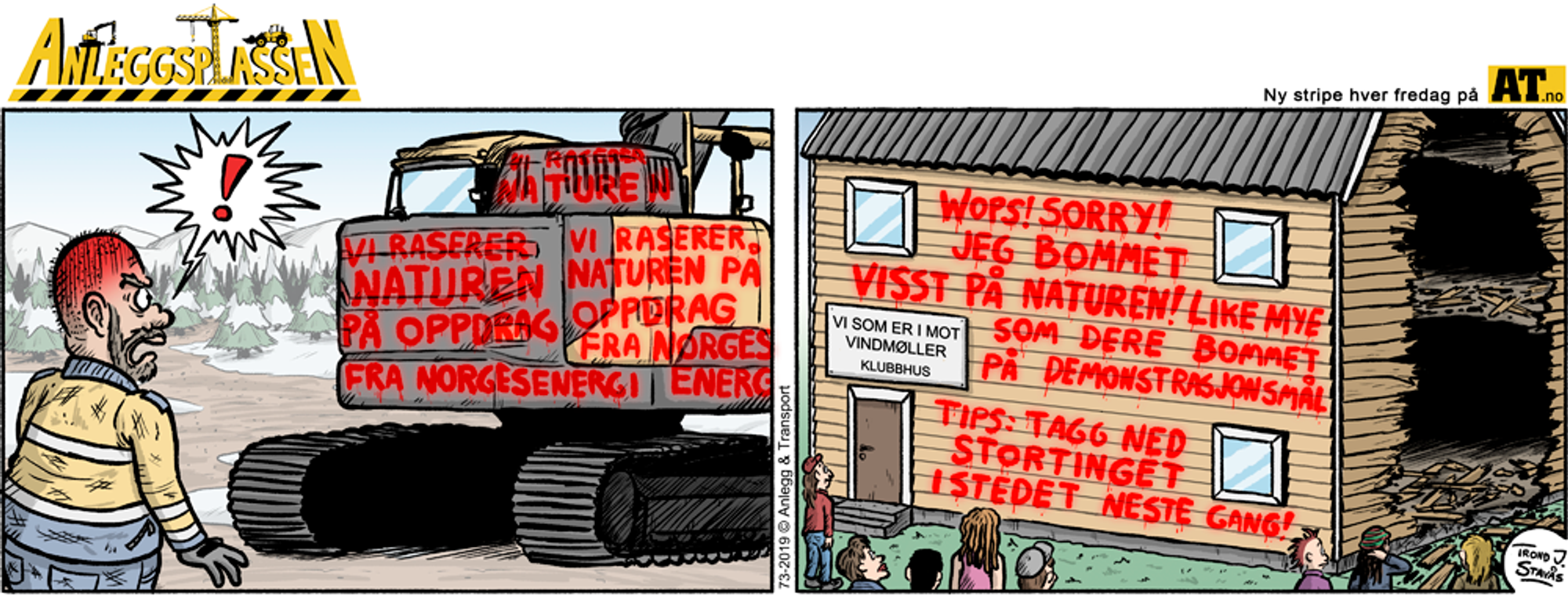 Aktivister får klar beskjed