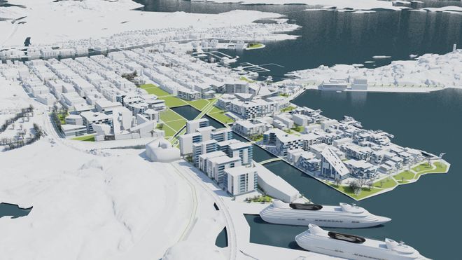 Cowi vil fjerne «hellig grunn» i Kristiansand og lage en flytende smartby