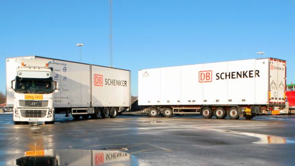 Schenker skal teste 32 meters vogntog