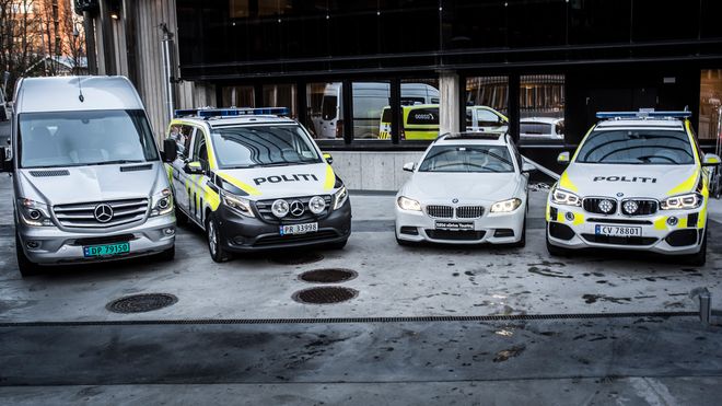 Disse bilene er det flest av i politiet
