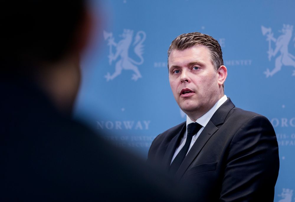 Justisminister Jøran Kallmyr. Foto: Gorm Kallestad / NTB scanpix