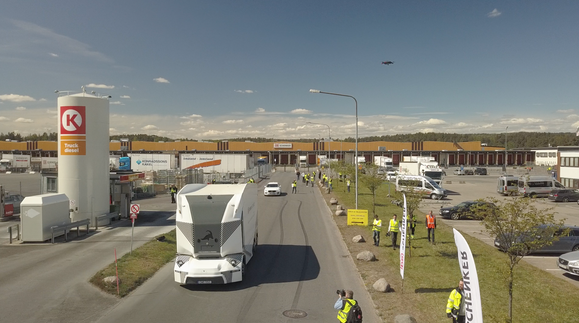 Einride, T-pod, DB Schenker