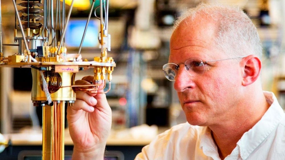 Professor Charles Marcus i laboratoriet på Københavns Universitet.