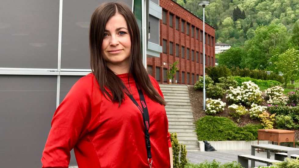 SKUFFA: Tillitsvald Henny Kristin Asperanden Navarsete seier dei hadde venta at Leikanger var i posisjon til å få ein vegvesen-divisjon.