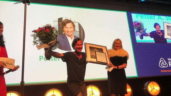 Petter Stordalen hedret av NHO Reiseliv