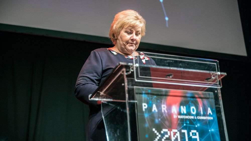 Statsministeren høstet skryt for talen hun holdt under årets Paranoia-konferanse.