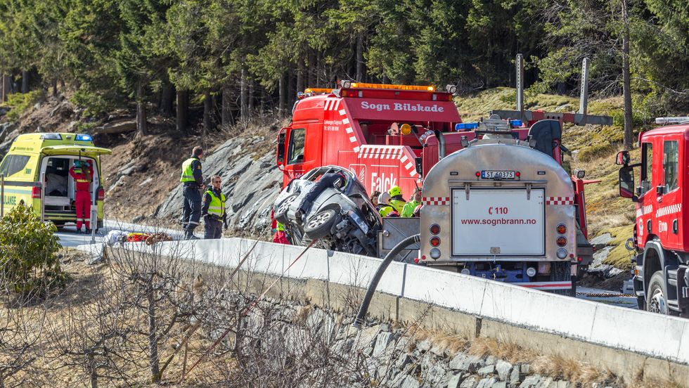 TRAGISK ULUKKE: Ein mann omkom etter å ha kollidert med ein tankbil i april i fjor.
