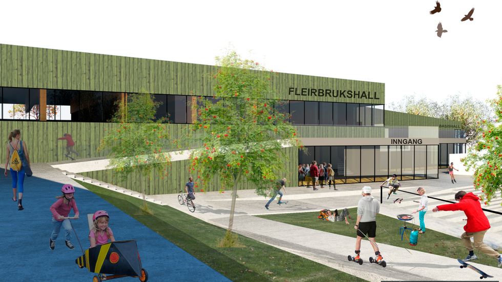 PÅ VENT: Idrettslaget i Sogndal tok sjølve initiativ til ein studie for å vurdera utsiktene til ein fleirbrukshall i Sogndal i november. No vil dei at kommunen set ned ei byggjenemnd.