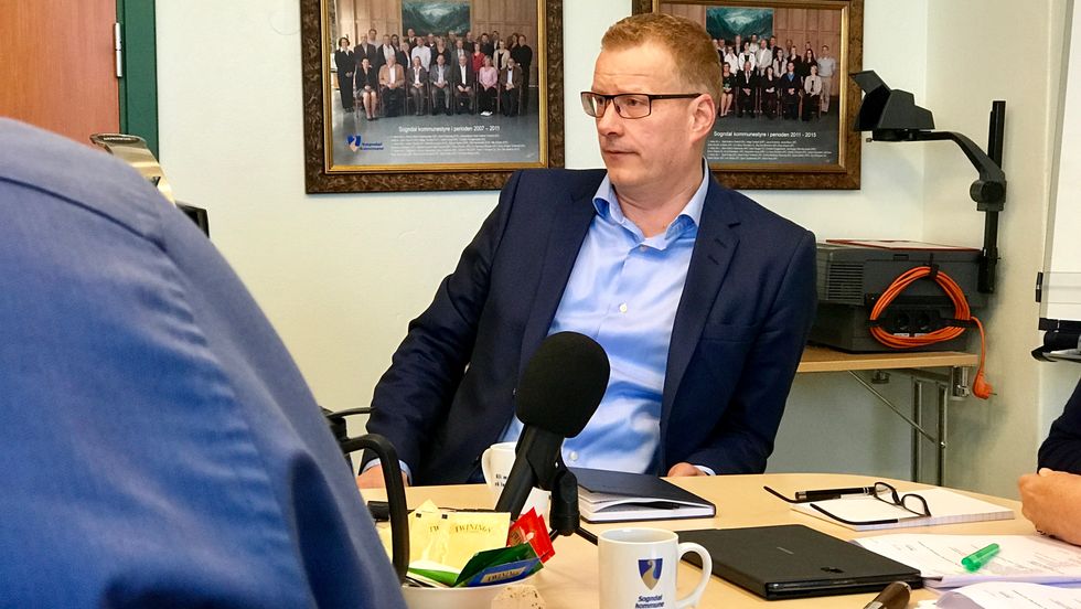 NYTT VARSEL: Knut Broberg orienterte onsdag om varslingssakene.