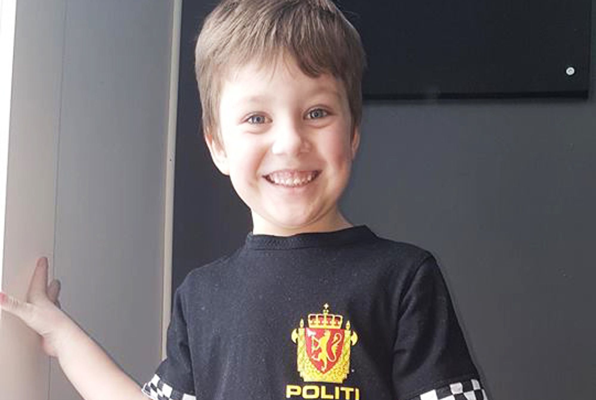 Oddbjørns (5) brev sjarmerte politiet