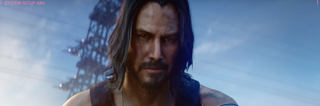Keanu Reeves har den nest største rollen i Cyberpunk 2077