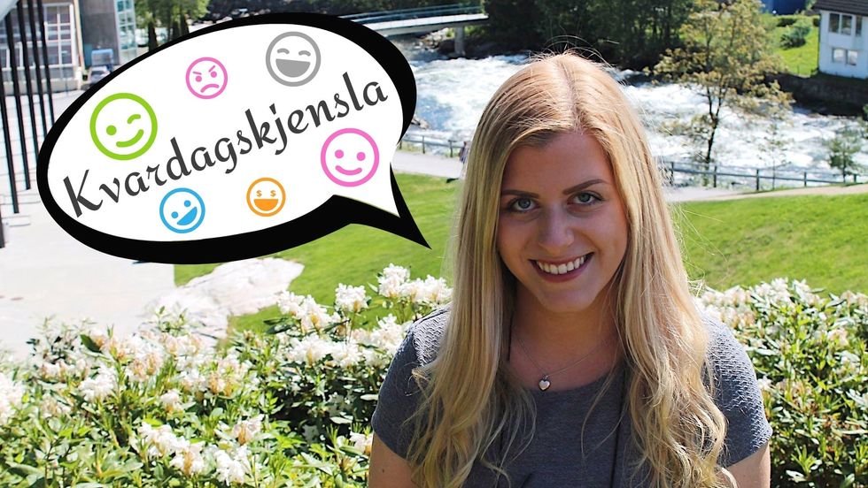 KVARDAGSKJENSLA: I denne veka si spalte handlar det om Daniel Kvammen.