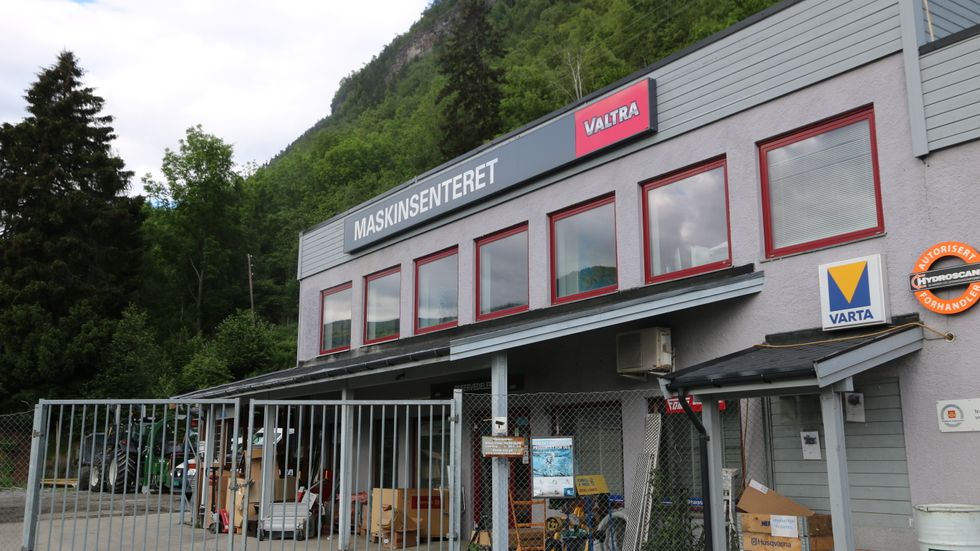 FLYTTA: Maskinsenteret i Sogndal satsar stort og investerar 30 millionar i nye lokaler.