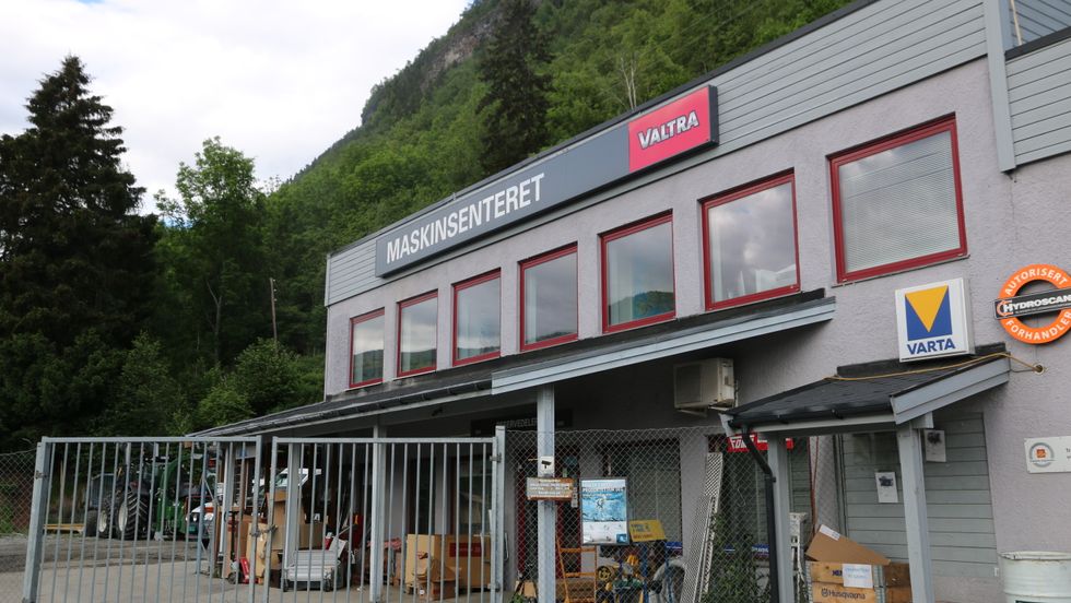 FLYTTA: Maskinsenteret i Sogndal satsar stort og investerar 30 millionar i nye lokaler.