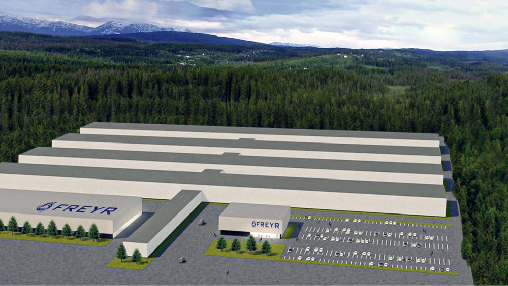 Gigantisk: Litiumionefabrikken i Mo i Rana vil bli en ekte "gigafacttory". Men Europa trenger mange flere av dem.