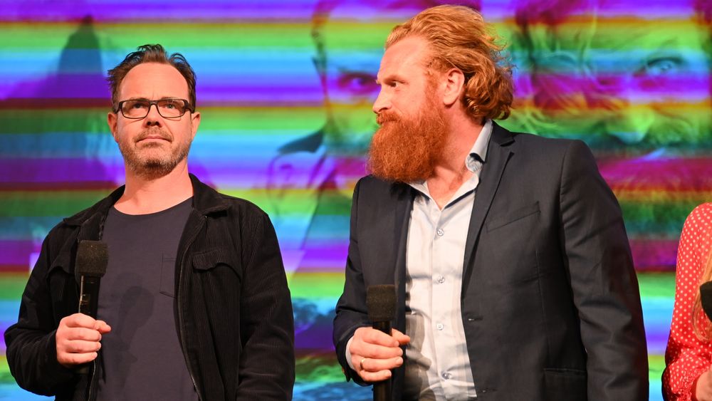Kompisene Kristoffer Hivju og Kristoffer MetCalfe