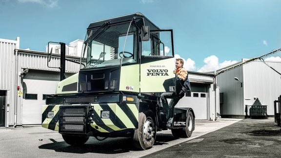 Elektrisk terminaltraktor fra Volvo
