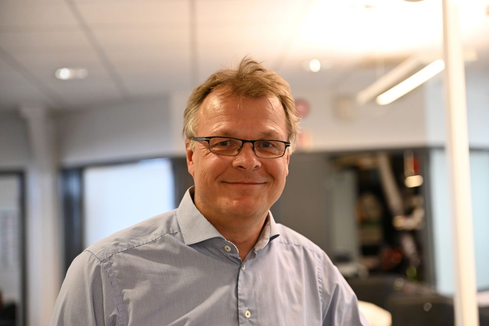 Daglig leder i Nordic Screens Nils Ketil Andresen. Foto: Anne Marthe Lilleby.