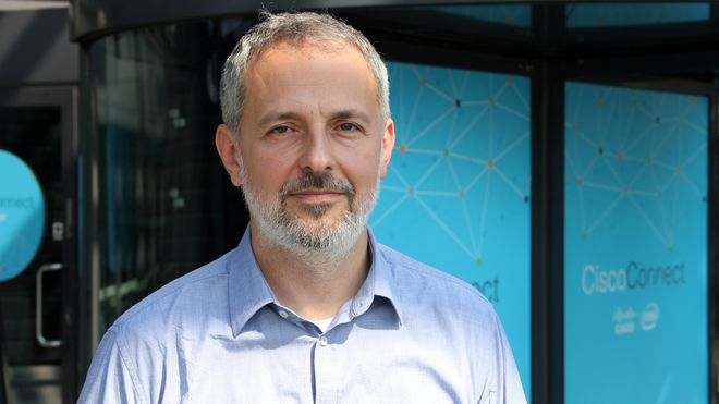 Vanja Svajcer fotografert i forbindelse med Cisco Connect-arrangementer i Skedsmo i juni 2019.