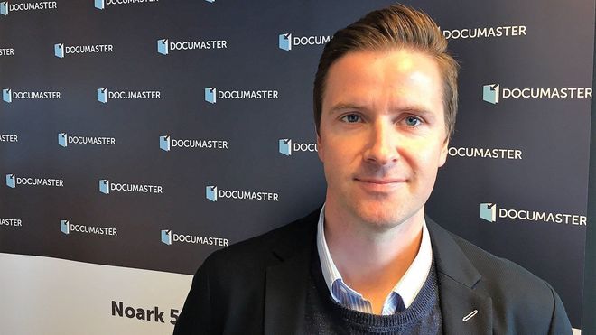 Anders Johnsen, daglig leder i Documaster.