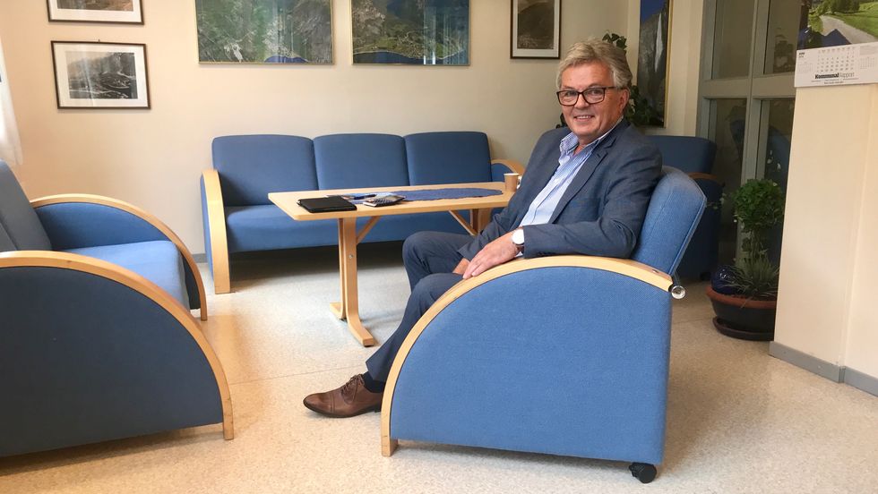 BLIR PENSJONIST: Rådmann Olve Fossedal i Årdal har berre nokre få dagar att på jobb før han blir pensjonist.