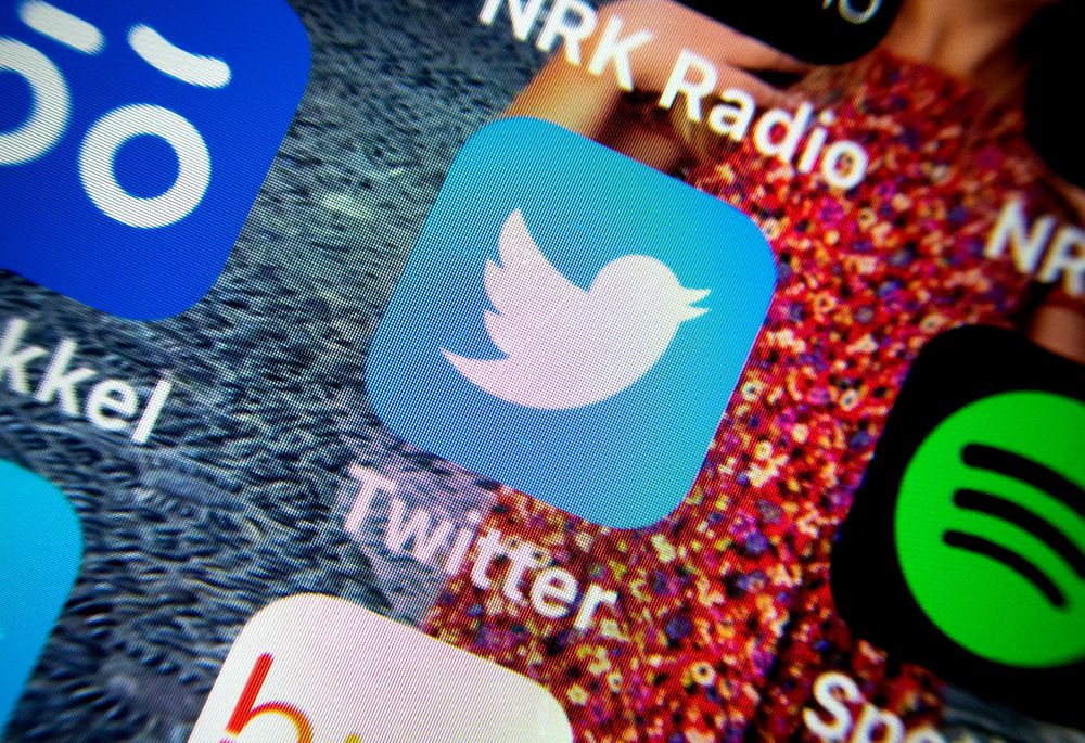 Illustrasjonsfoto av Twitter-appen.