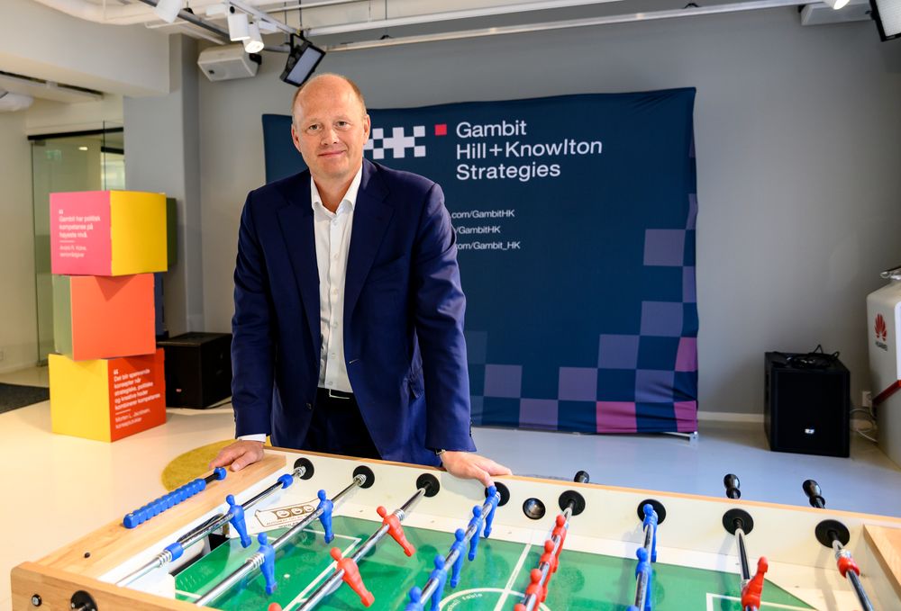 Henrik C. Halvorsen i Gambit.