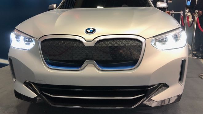 BMW iX3 på ONS i Stavanger.