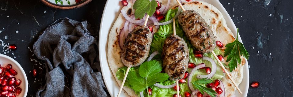 Kebab på grillen smaker himmelsk - la deg friste av denne saftige varianten