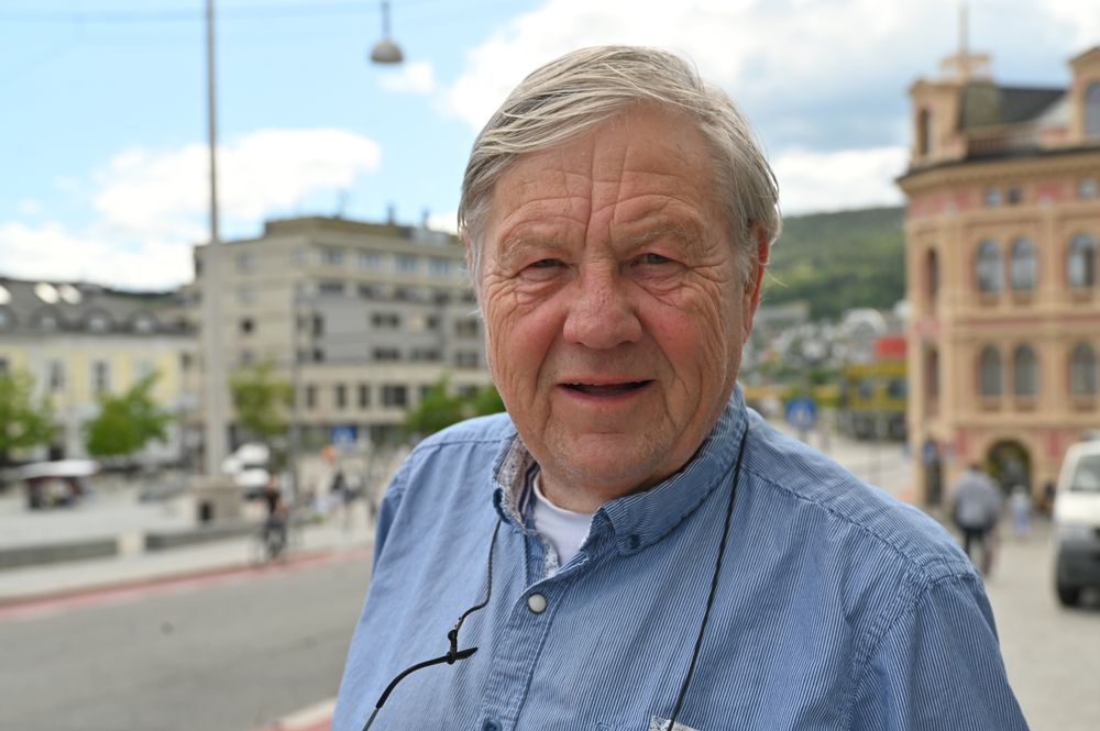 Børre Ivar Lie, journalist i Drammens Tidende. Foto: Anne Marthe Lilleby