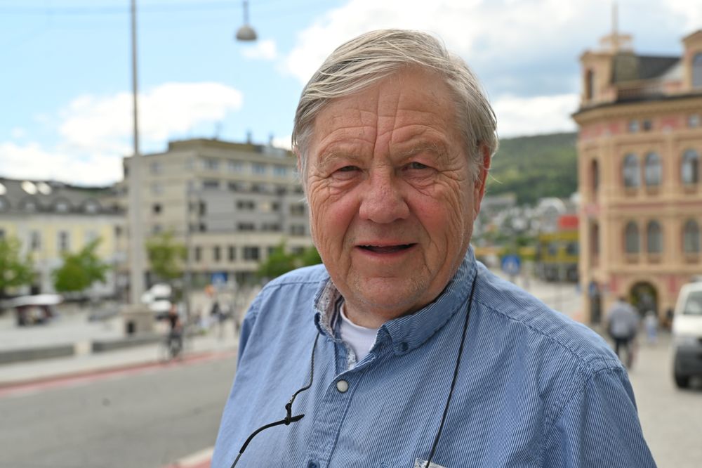 Børre Ivar Lie, journalist i Drammens Tidende. Foto: Anne Marthe Lilleby