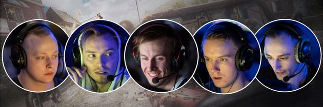 Fem nye nordmenn klare for verdens største PUBG-liga