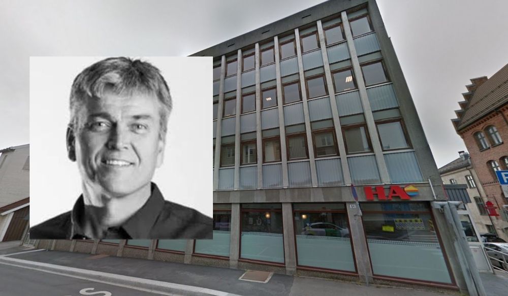 Konsernsjef i Hamar Media, Hans Jørgen Øveraasen (innfelt) tror på lysere tider for mediehuset i 2019 og 2020.