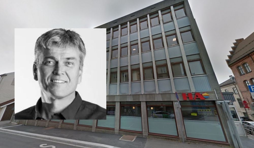 Konsernsjef i Hamar Media, Hans Jørgen Øveraasen (innfelt) tror på lysere tider for mediehuset i 2019 og 2020.
