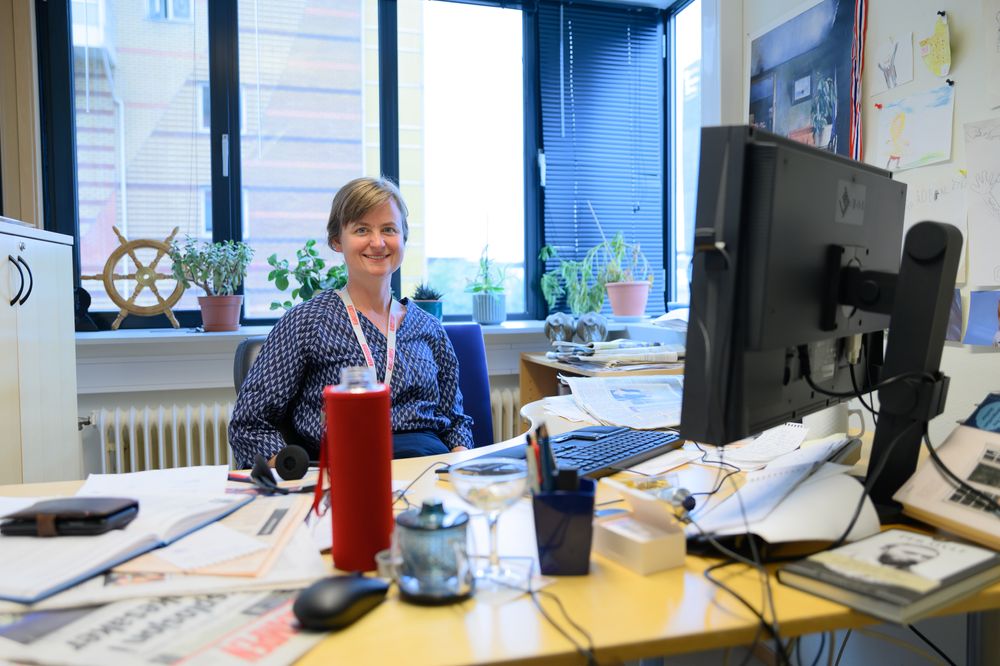 Sjefredaktør Mari Skurdal i Klassekampen.