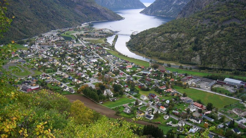 ÈIN SMITTA: Første koronasmitta i Lærdal.