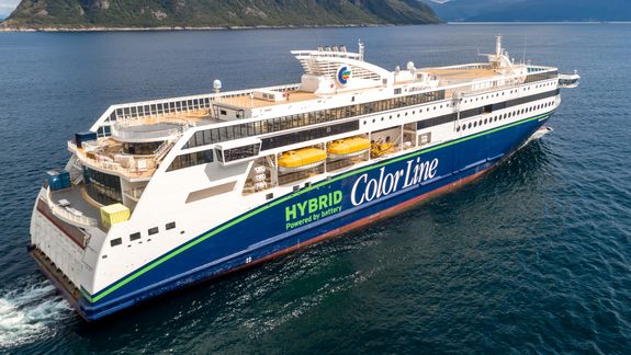 Klart for Color Lines hybrid-ferge