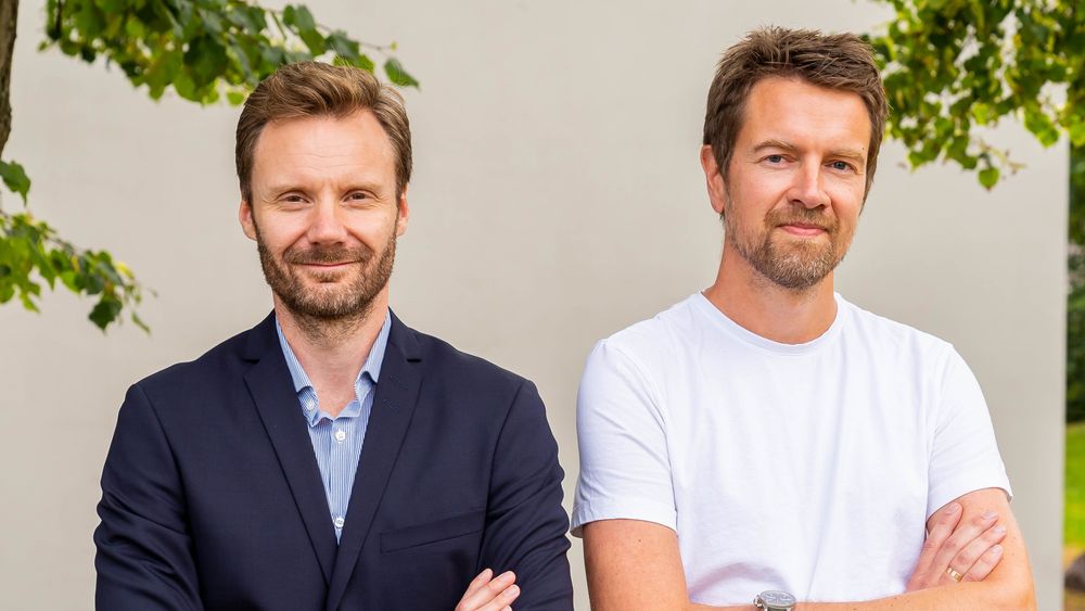 Trygve Håkedal (t.v) blir konsernsjef for teknologi, mens Terje Løken blir konsernsjef for området digital og innovasjon.
