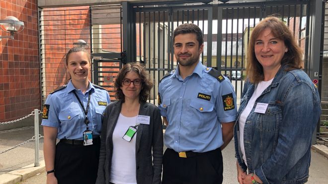 – I Norge har man en annen respekt for politiet enn man har i Tyskland